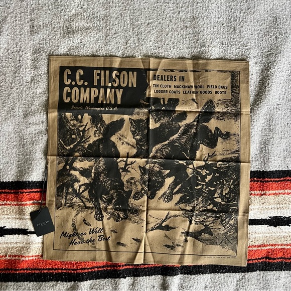 Filson Wolf BandanaMade in USALimited Edition